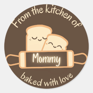 sticker "Uit de keuken van mama"