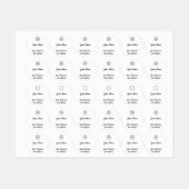 Sticker Uitnodigingsplein (Vel)