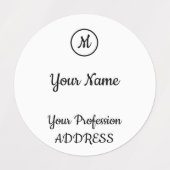 Sticker Uitnodigingsplein (Design 2)