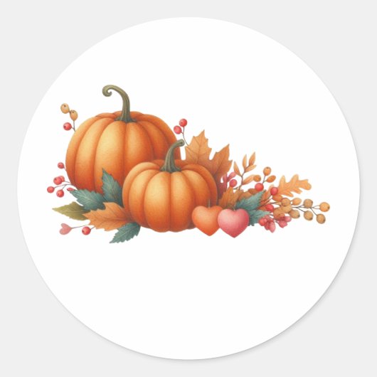 Sticker - Uitnodigingszegel voor een rustieke baby (Voorkant)