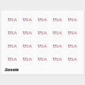 Sticker USA (Vel)