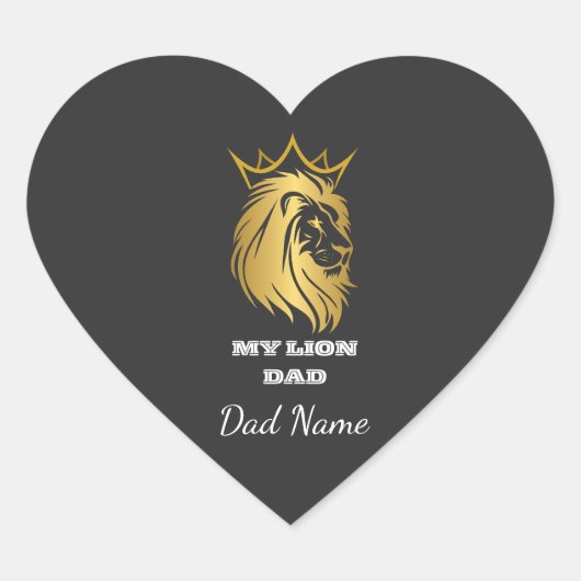 sticker Vaderdag cadeau voor papa  (Voorkant)