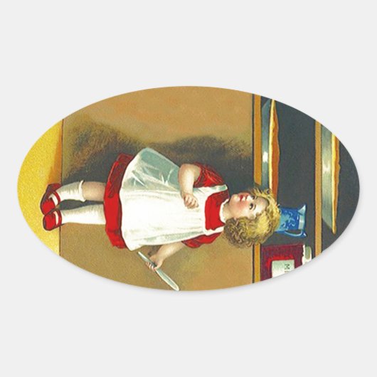 Sticker  vakantie bakken taart Schort keuken (Voorkant)