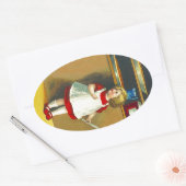 Sticker  vakantie bakken taart Schort keuken (Envelop)