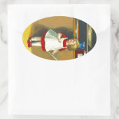 Sticker  vakantie bakken taart Schort keuken (Tas)