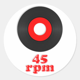 sticker van 45 rpm