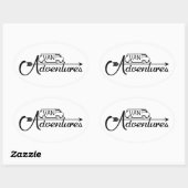 Sticker Van Adventures x4 (Vel)