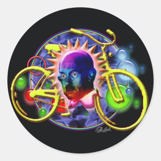 Sticker van Albert's Wild Ride (Voorkant)