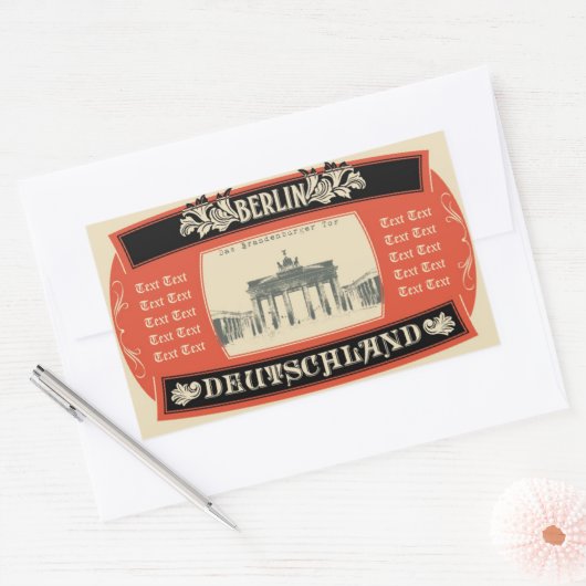 Sticker van Berlijn (Envelop)
