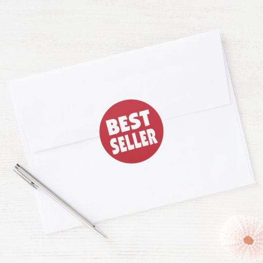 Sticker van beste verkoper (Envelop)