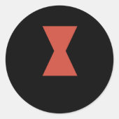 Sticker van Black Widow Spider (Voorkant)