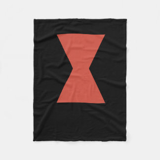 Sticker van Black Widow Spider Fleece Deken