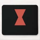 Sticker van Black Widow Spider Muismat (Voorkant)