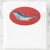 sticker van blauwvintonijn (Tas)