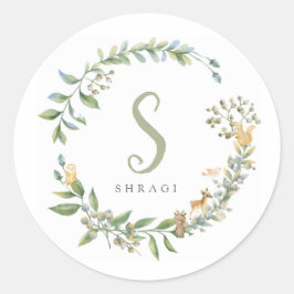 Sticker van bosdieren