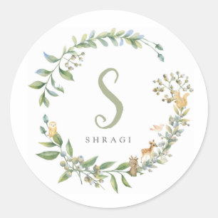 Sticker van bosdieren