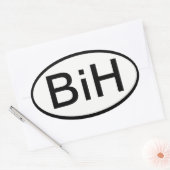 Sticker van Bosnië en Herzegovina (Envelop)