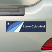 Sticker van Columbia, South Carolina (Op auto)