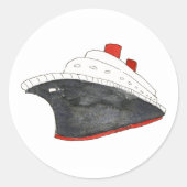 Sticker van cruiseschepen (Voorkant)