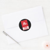 Sticker van de branddeken (Envelop)