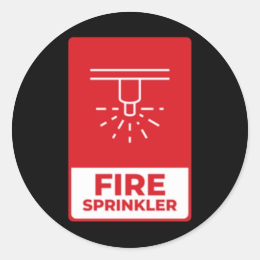 Sticker van de brandstrooier (Voorkant)