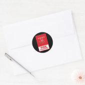 Sticker van de brandstrooier (Envelop)