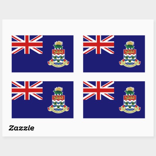 Sticker van de Caymaneilanden (Vel)