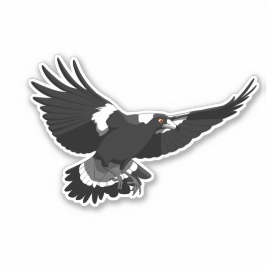 Sticker van de drijfmug (Voorkant)