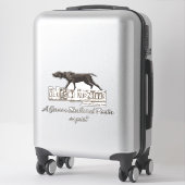 Sticker van de Duitse Shorthaired Pointers (SAP) (Koffer)