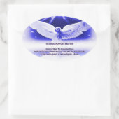 Sticker van de Guardian Angel-gebed (Tas)