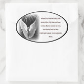 Sticker van de Guardian Angel-gebed (Tas)