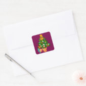 Sticker van de kerstboom (Envelop)