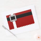 Sticker van de kerstman (Envelop)