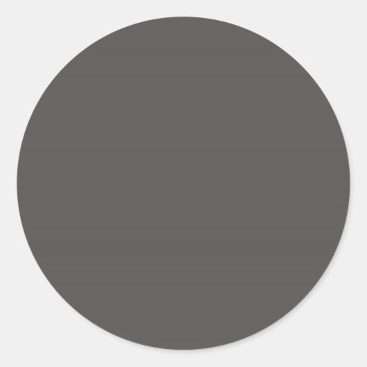 Sticker van de Koolsteengrijze ronde (Voorkant)