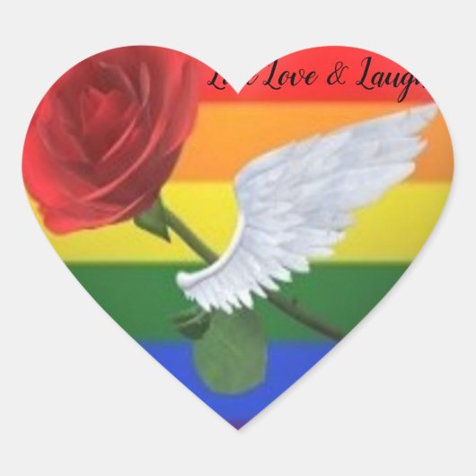 sticker van de liefde Door James Michael Miller 3/ (Voorkant)