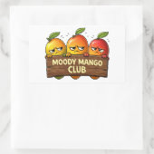 Sticker van de Moody Mango Club (Tas)