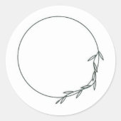 Sticker van de olijfboomgaard (Voorkant)