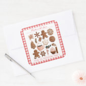 Sticker van de peperkoekman (Envelop)