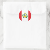 Sticker van de Peruaanse vlag (Tas)