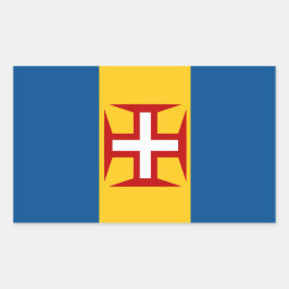 Sticker van de Portugese vlag