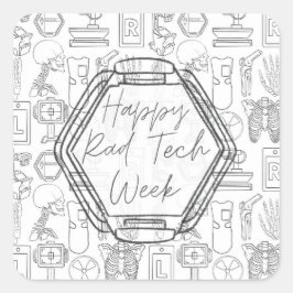 Sticker van de Rad Tech Week