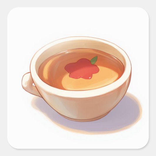 Sticker van de Schattigee minnaar (Voorkant)