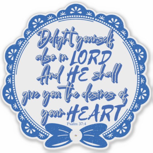 Sticker van de Schrift (Voorkant)