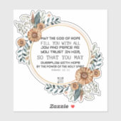 Sticker van de Schrift (Vel)