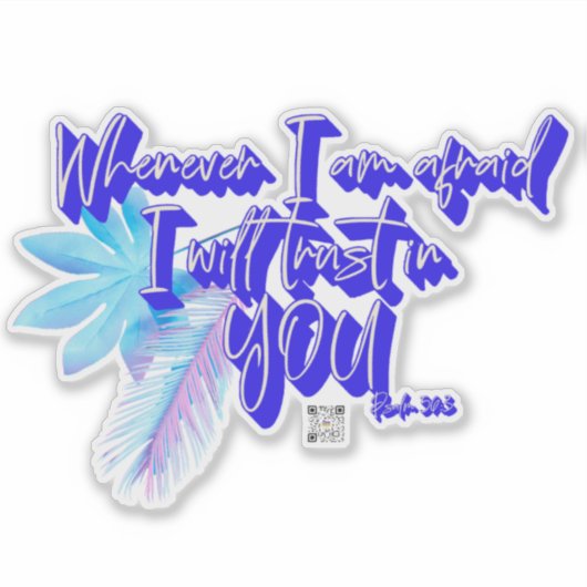 Sticker van de Schrift (Voorkant)