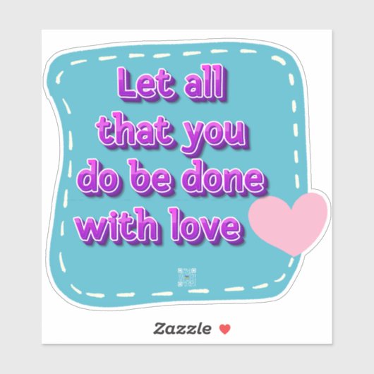 Sticker van de Schrift (Vel)