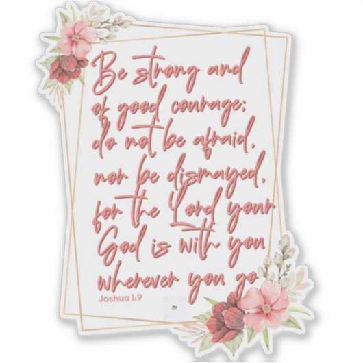 Sticker van de Schrift (Voorkant)