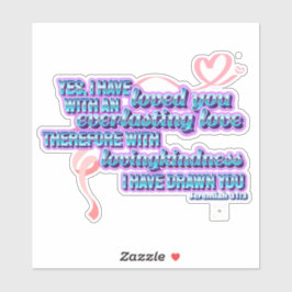 Sticker van de Schrift