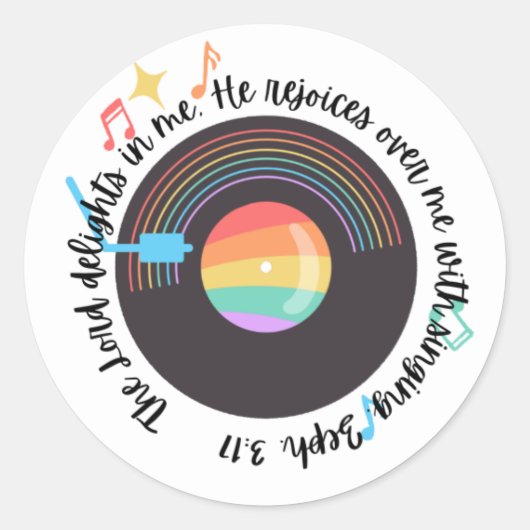 Sticker van de Schrift (Voorkant)