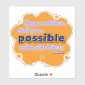 Sticker van de Schrift (Vel)